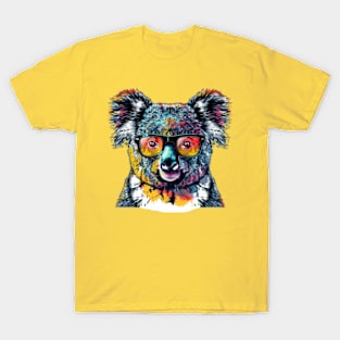 Koala Couture: The Chic Specs 'n' Koala Tee T-Shirt